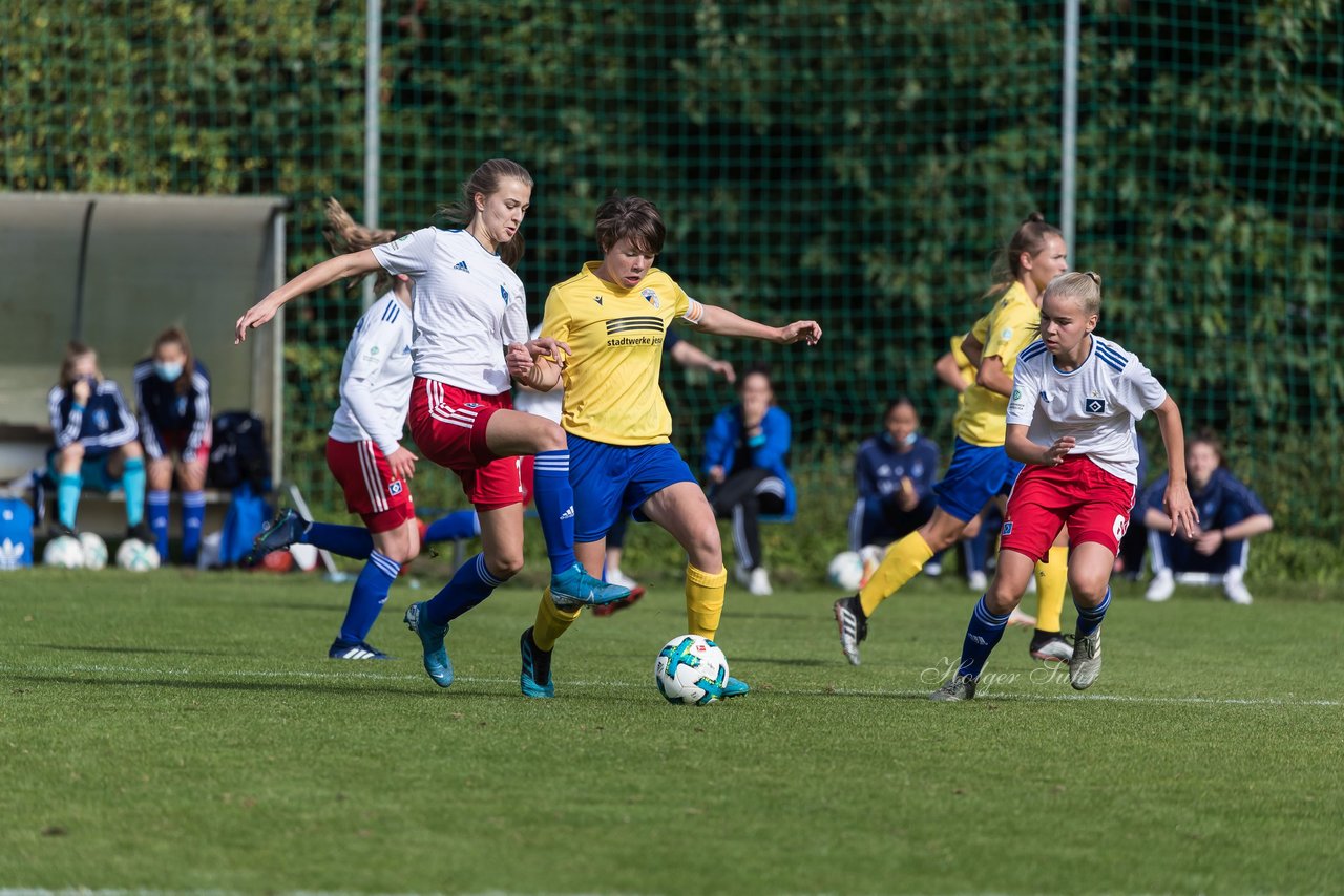 Bild 57 - wBJ Hamburger SV - FC Carl Zeiss Jena : Ergebnis: 5:1